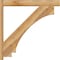 Ekena Millwork Imperial Block Rough Sawn Outlooker, Western Red Cedar, 6"W x 42"D x 42"H OUT06X42X42IMP05RWR - alternate 3